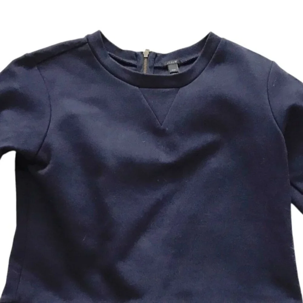 J. Crew sweatshirt with fringe hem, Size XXS